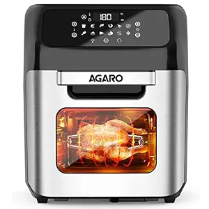 AGARO Regency Air Fryer, 12L, Family Rotisserie Oven, 1800W