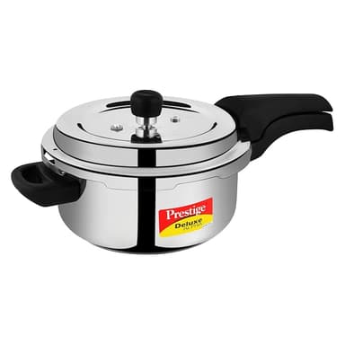 Prestige 3L Svachh Deluxe Alpha Stainless Steel Pressure Cooker