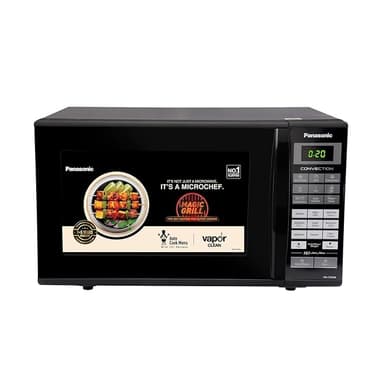 Panasonic 27L Convection Microwave Oven, 360° Heat Wrap, Magic Grill