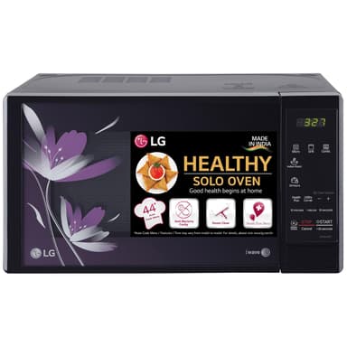 LG 20 L Solo Microwave Oven (MS2043BP, Black, Health Plus Menu)